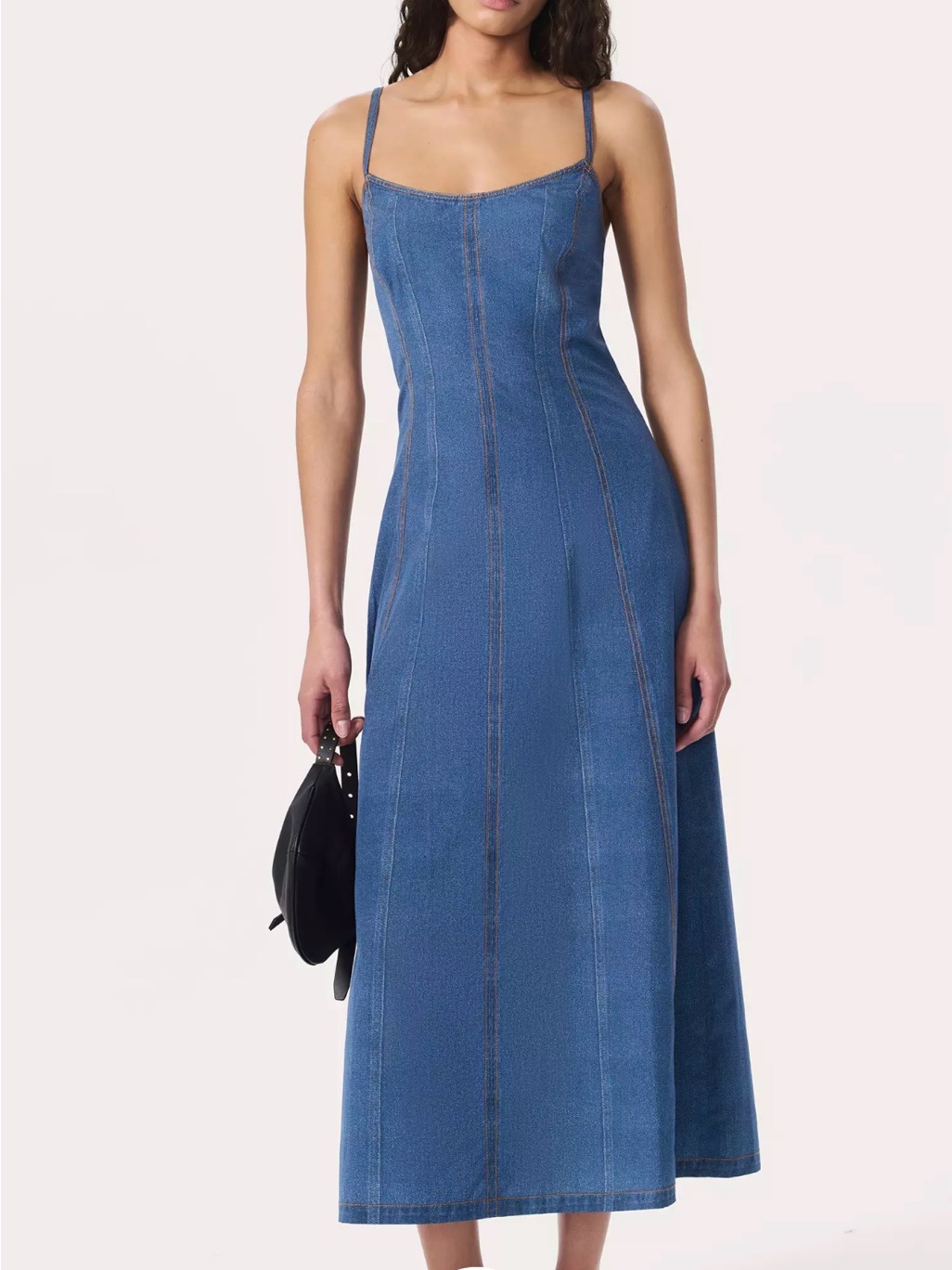 Rb Miramar Tank Dress - Rag & Bone ( 100% Cotton Poplin Denim Midi Dress)